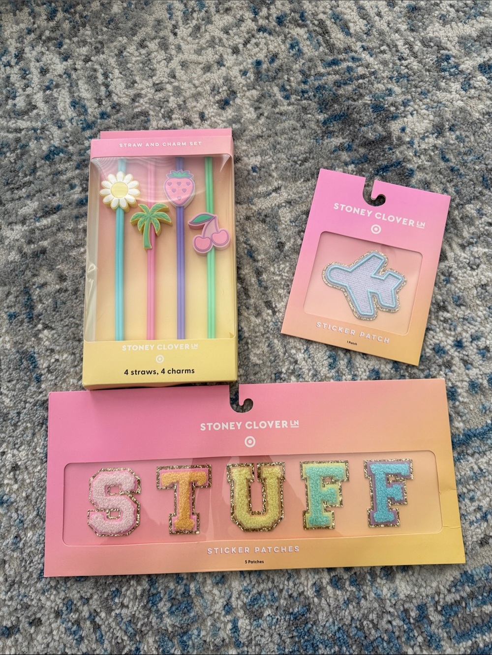 Stoney Clover Lane Straw & Sticker Bundle
